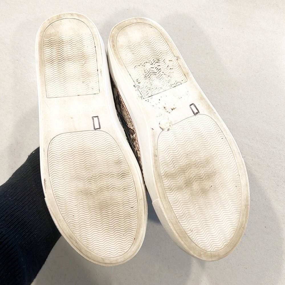 Steve Madden Women's Jalia Reptile Snakeprint Sip On Sneakers Loafers Size 6 - Picture 8 of 10